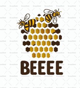 Bienenstock und Bienen